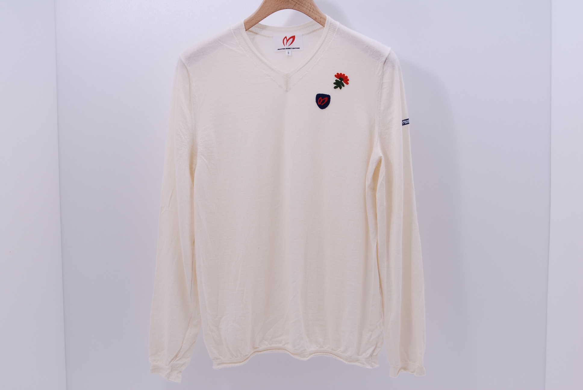 名入れ無料 カシミヤ混 ニット 白 ホワイト パーリーゲイツ ウエア 女性用 Alrc Asia