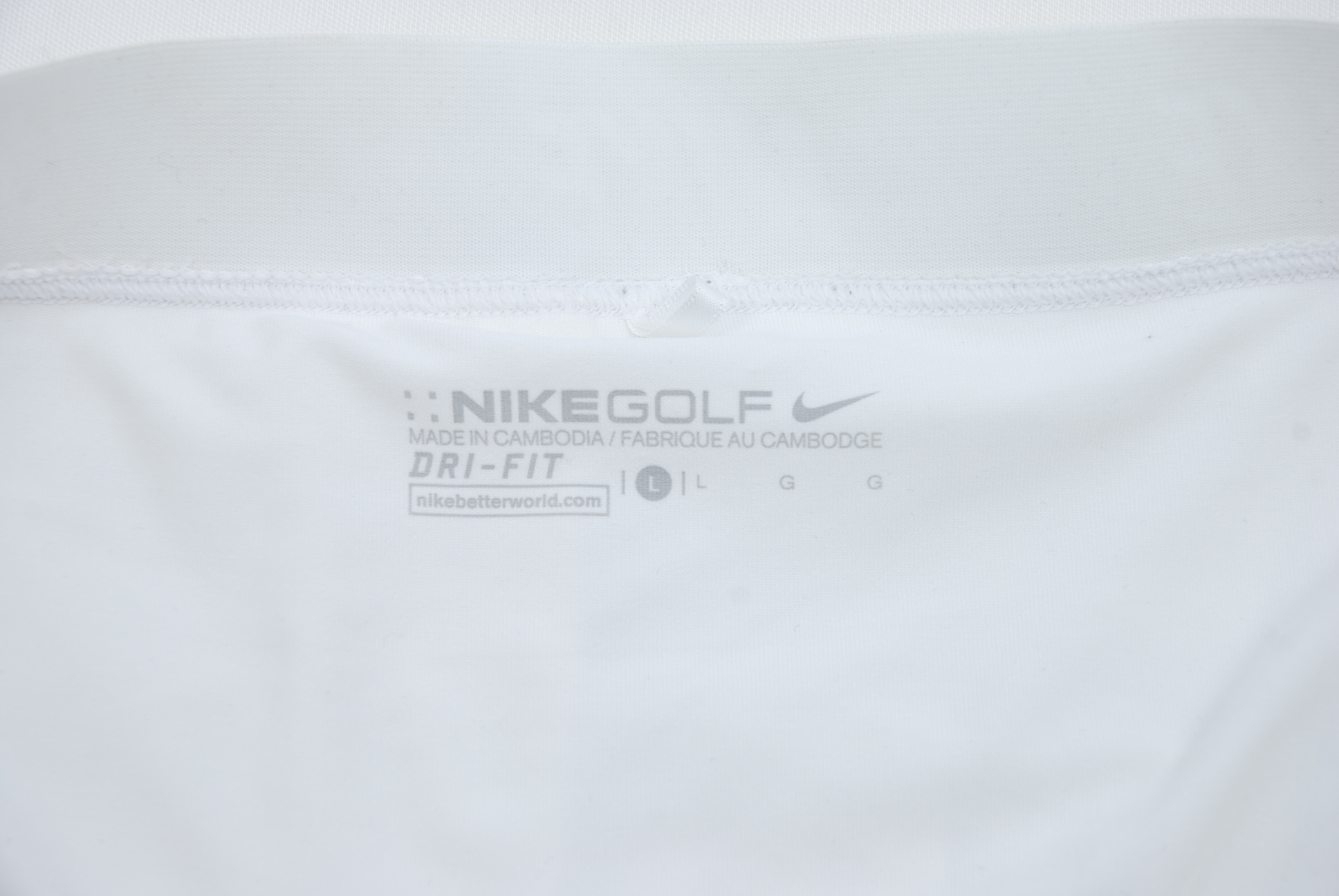 ナイキゴルフ☆NIKE GOLF☆インナーパンツ一体型プリーツスカート/DRI-FIT☆白/ホワイト☆L☆USED｜ココゴルフ