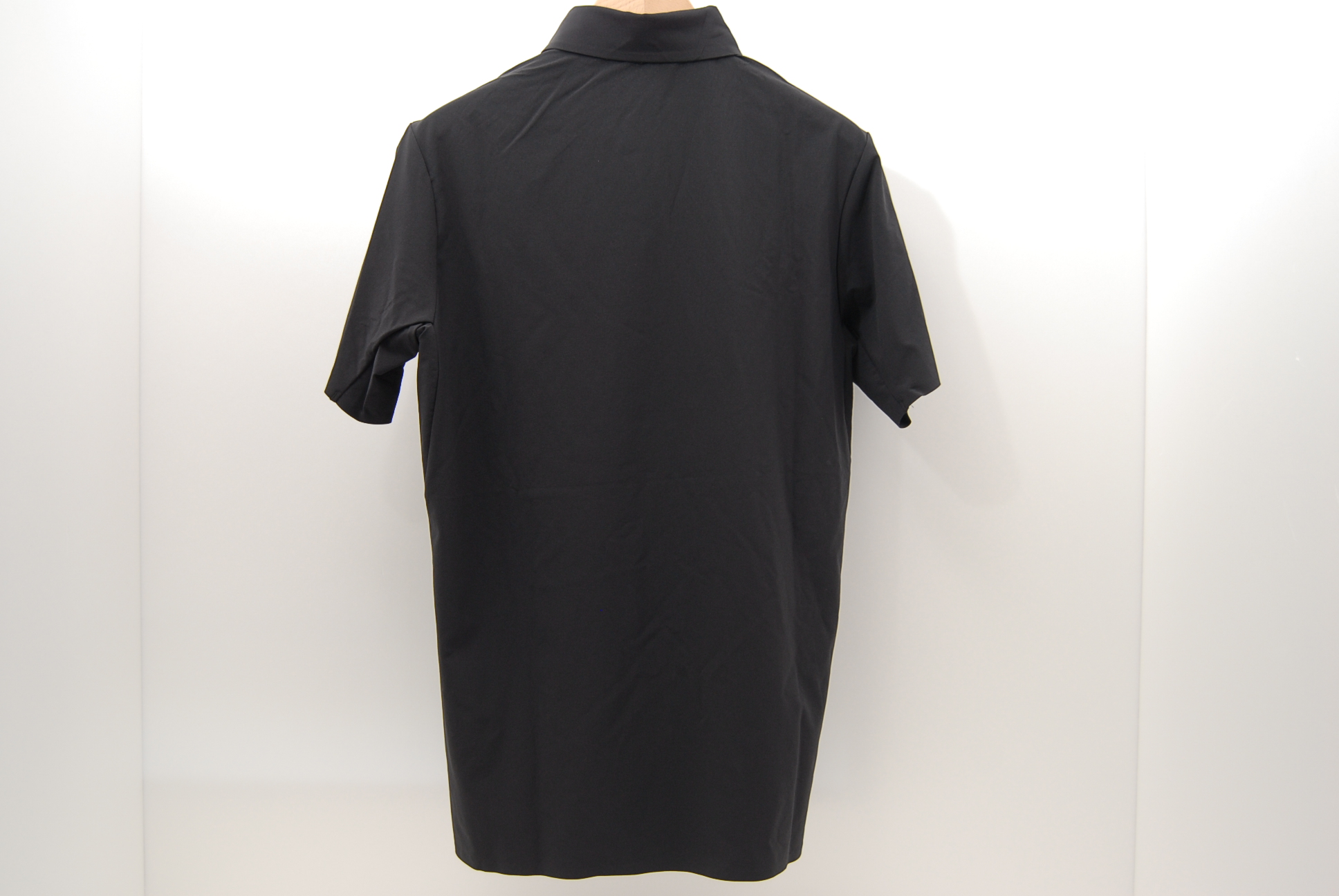 新品☆アディダス☆adidas☆半袖ボタンダウンポロシャツ☆シンプル☆黒 