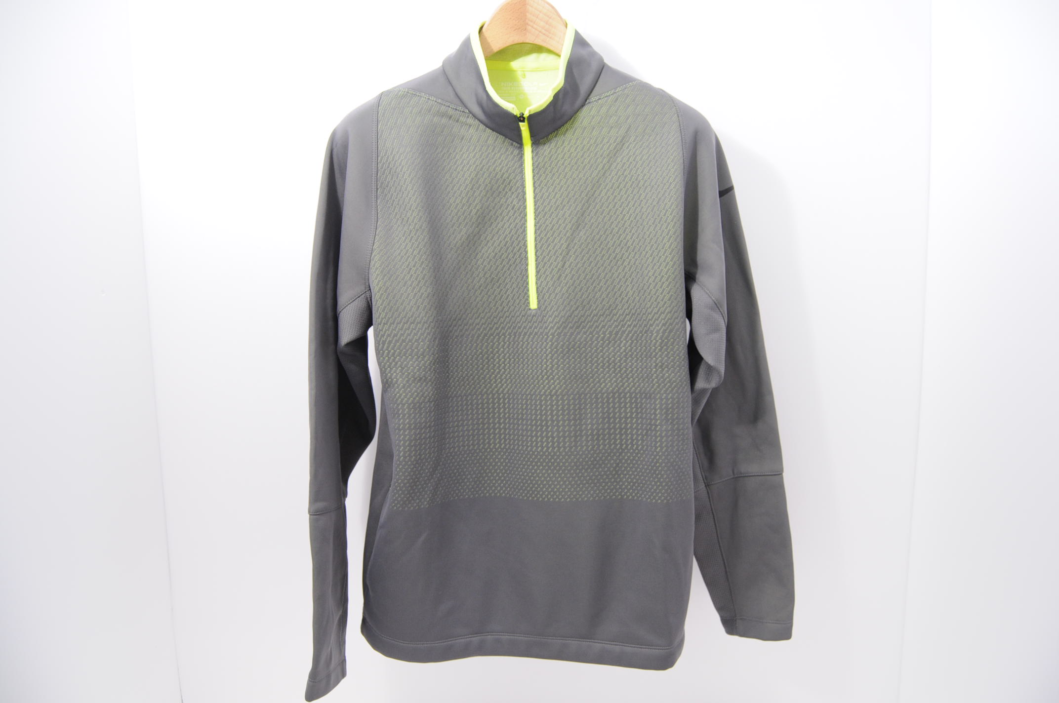 Nike Golf ナイキゴルフ メンズ レッド系 M ハーフジップ半袖ブルゾン ゴルフウェア