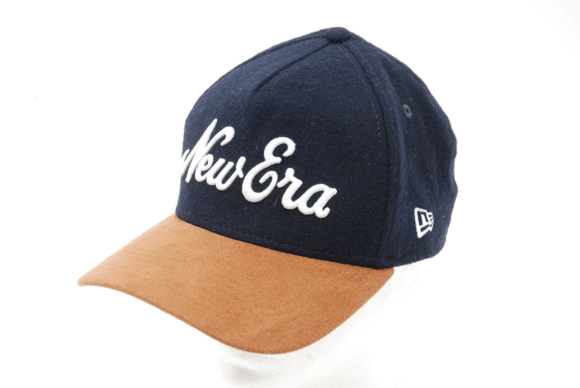 ニューエラ☆NEW ERA☆キャップ☆紺×茶☆ネイビー×ブラウン☆秋冬