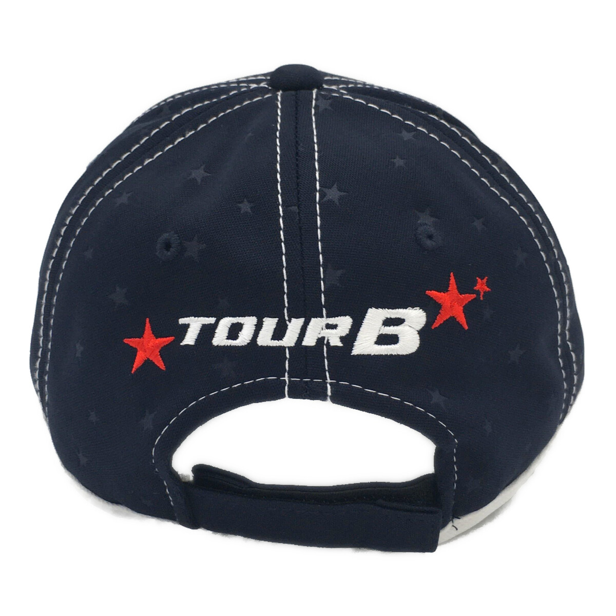 新品☆ブリヂストン☆TOUR B☆キャップ☆ネイビー系/星総柄☆フリー