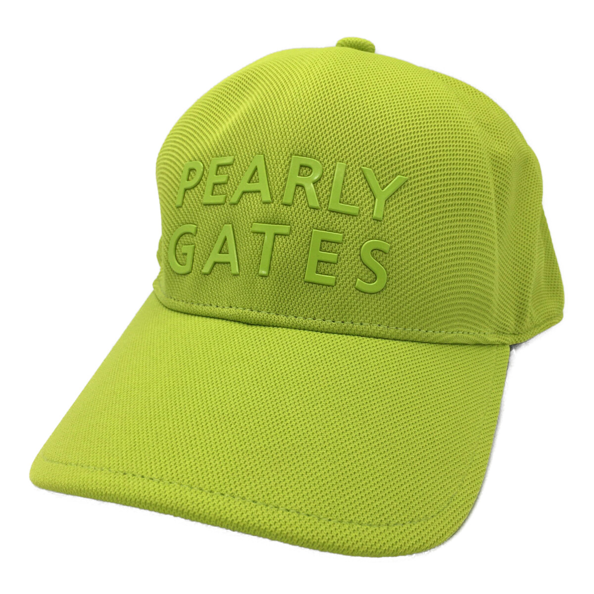 パーリーゲイツ☆PEARLY GATES☆キャップ☆帽子☆イエロー系☆フリーサイズ☆中古｜ココゴルフ