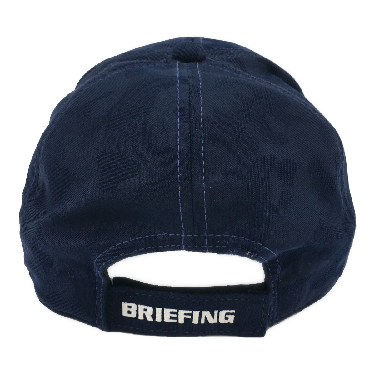 ブリーフィング☆BRIEFING☆カモフラ柄キャップ☆紺☆ネイビー☆2023モデル☆美品☆中古｜ココゴルフ