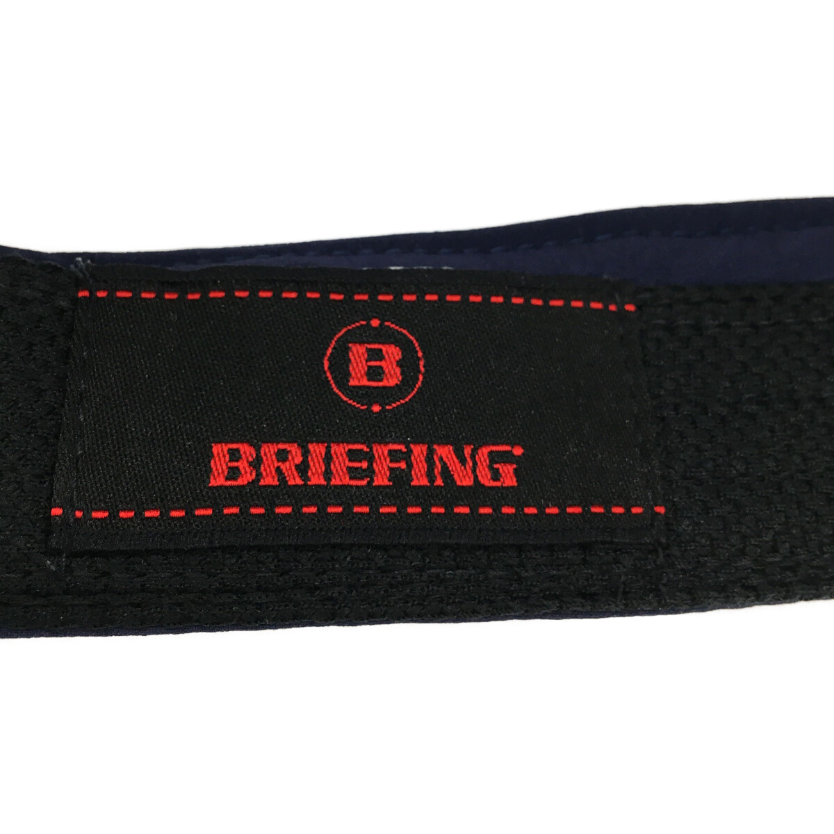 ブリーフィング☆BRIEFING☆ゴルフサンバイザー☆紺☆ネイビー☆2023モデル☆美品☆中古｜ココゴルフ