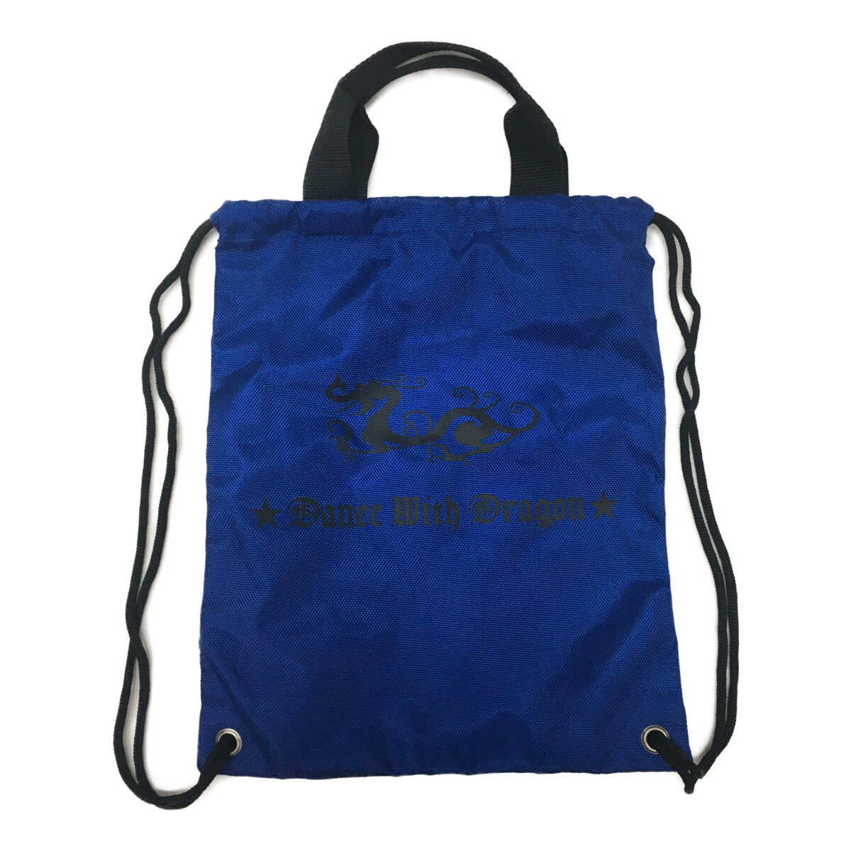 新品パーリーゲイツ ゴルフ衣類用ボストンバッグ エナメル ブルー