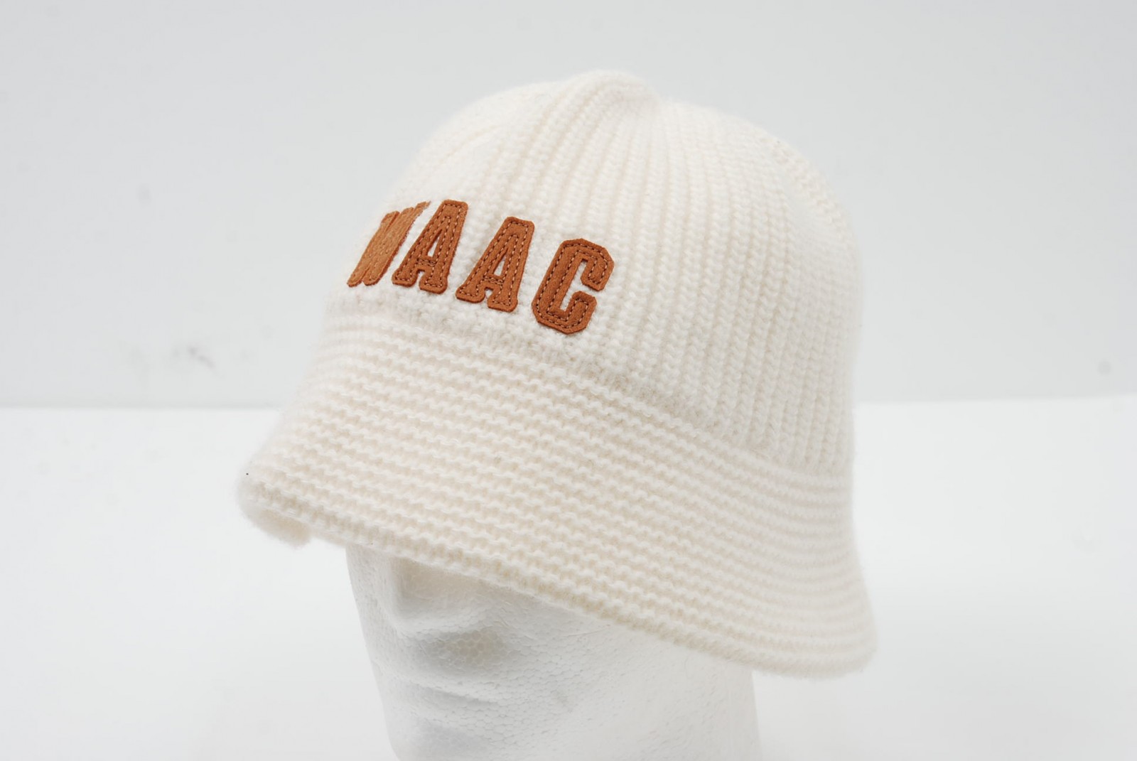 【公式ショップ】 中古 ワック WAAC バケットハット アイボリー ニット レディース ウエア