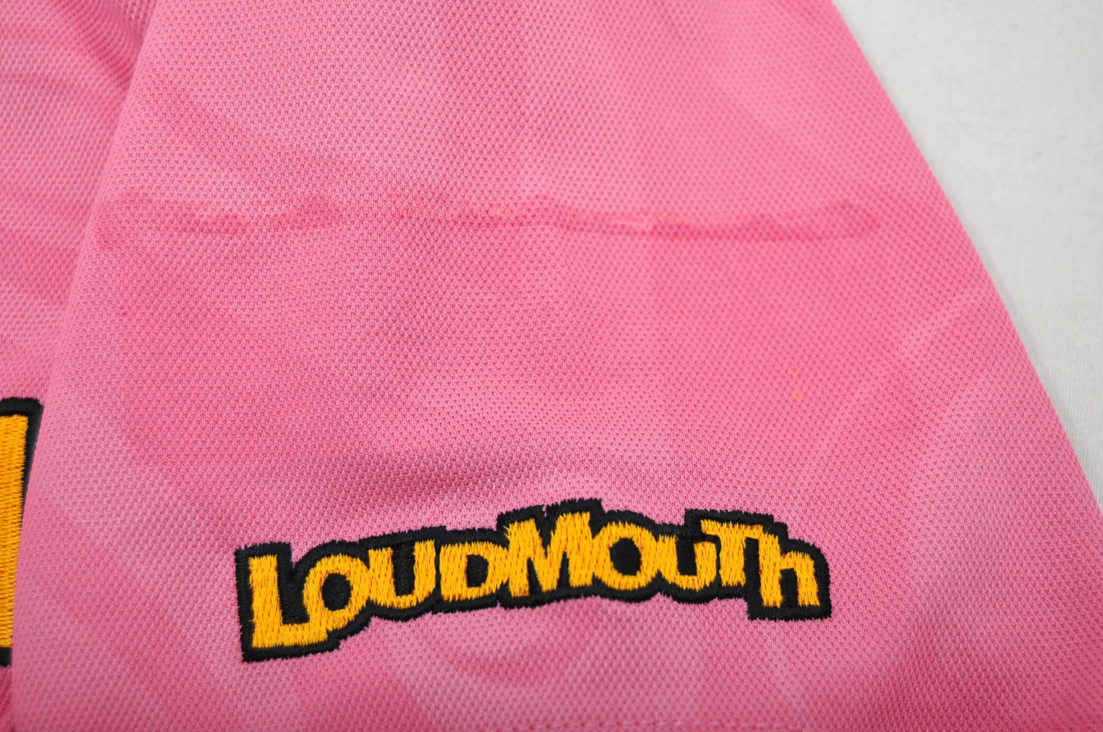 ラウドマウス☆LOUDMOUTH☆半袖ポロシャツ☆ビール/カクテル柄