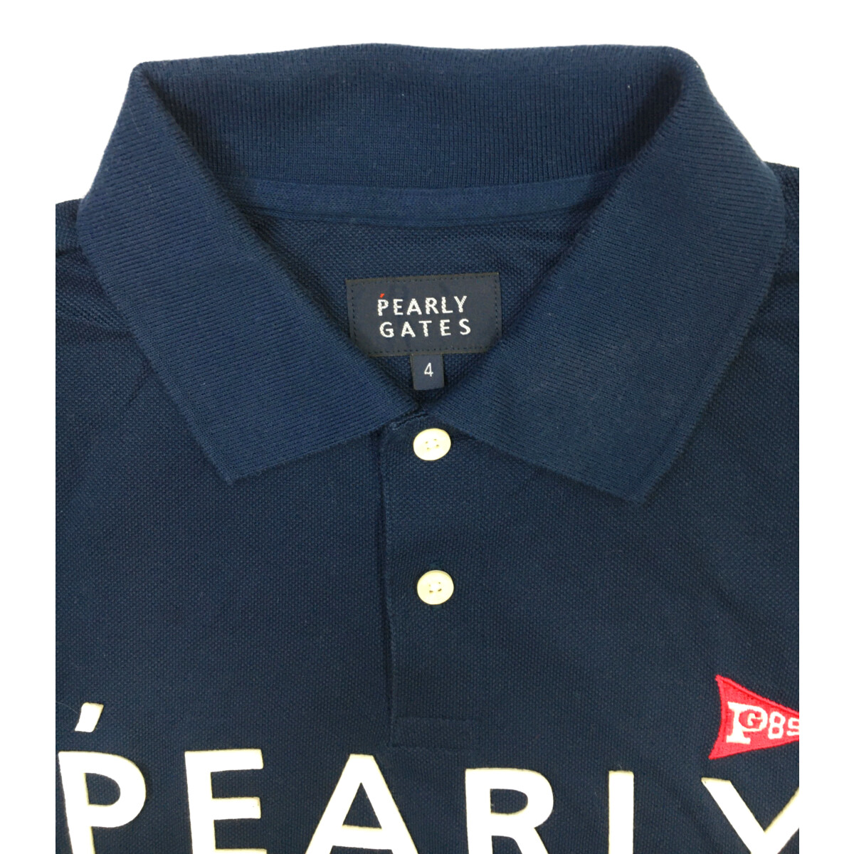 中古 メンズ パーリーゲイツ PEARLY GATES 半袖ポロシャツ 4(M