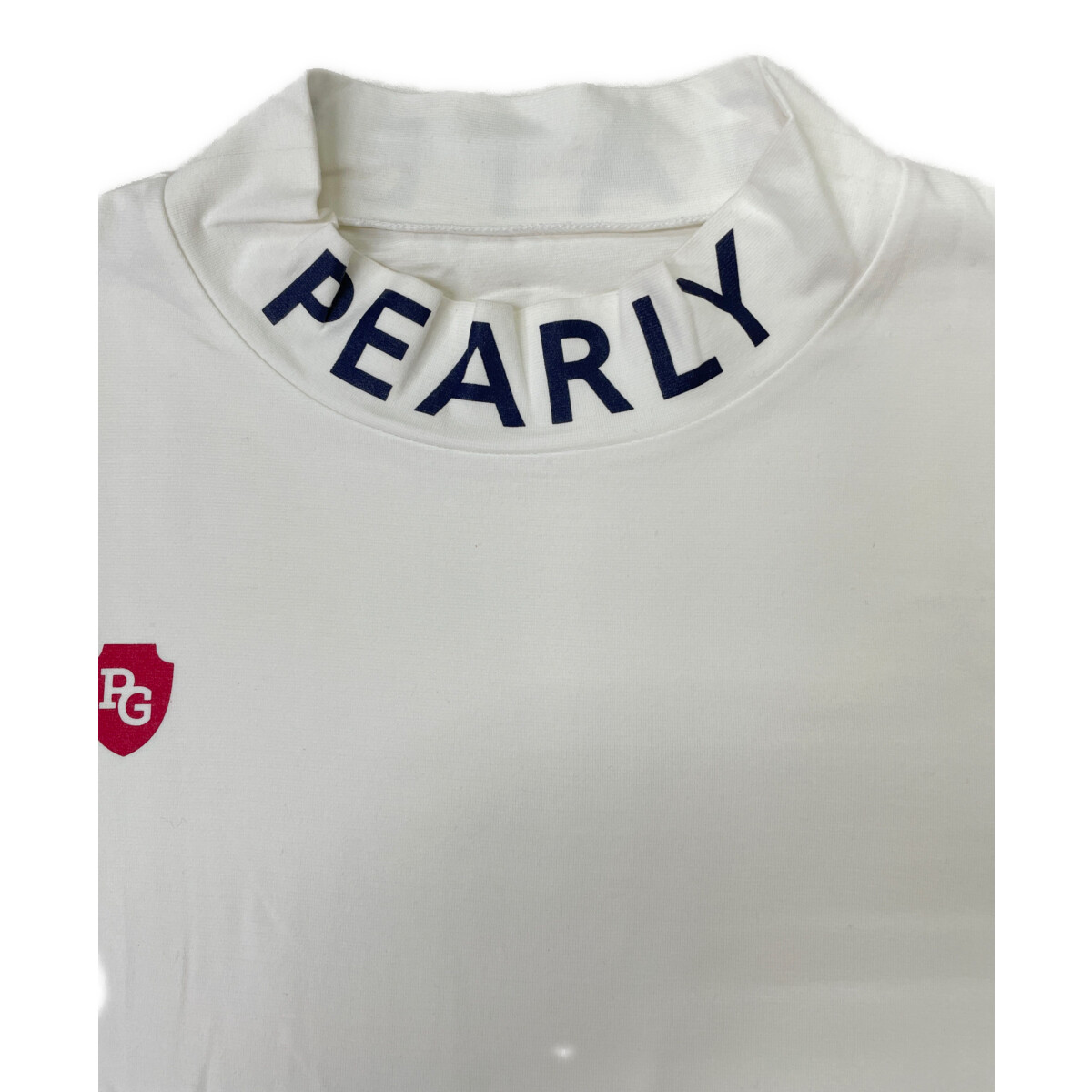 美品 PEARLY GATES パーリーゲイツ 半袖モックネックシャツ