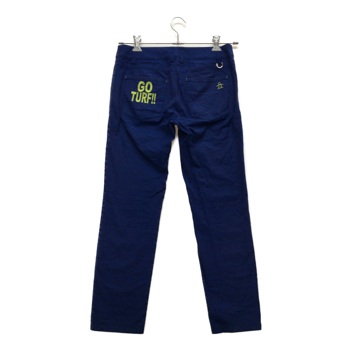 中古 レディース マンシングウェア Munsing wear パンツ 9号 紺