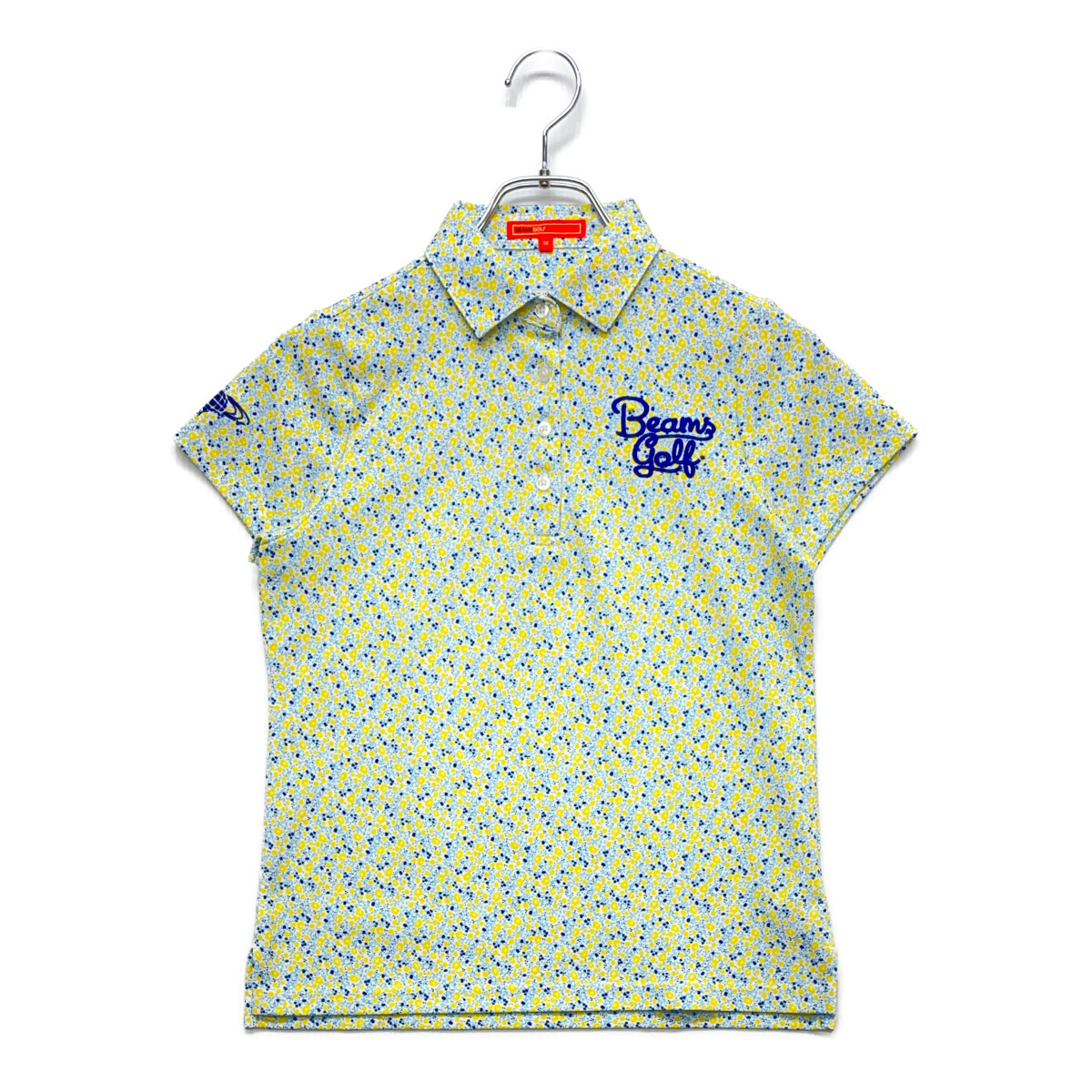 BEAMS - coco 中古 ビームスゴルフ BEAMSGOLF メンズ 半袖ポロシャツ M 白 ホワイト 中古 メンズ ビームスゴルフ BEAMSGOLF 半袖ポロシャツ M 白