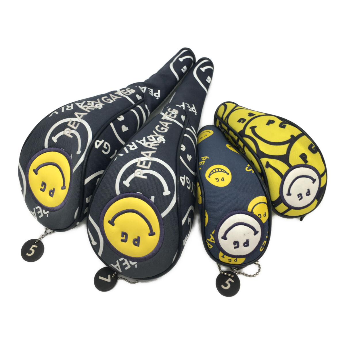 パ－リ－ゲイツヘッドカバーセット （美品 4点セット パーリー