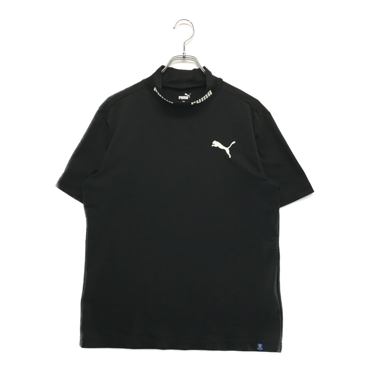 中古 メンズ プーマ PUMA 半袖シャツ XL 黒 ブラック モック 中古 メンズ プーマ PUMA 半袖シャツ XL 黒 ブラック モック