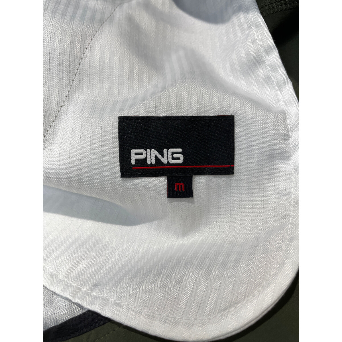 未使用品 レディース ピン PING スカート M カーキ ストレッチ