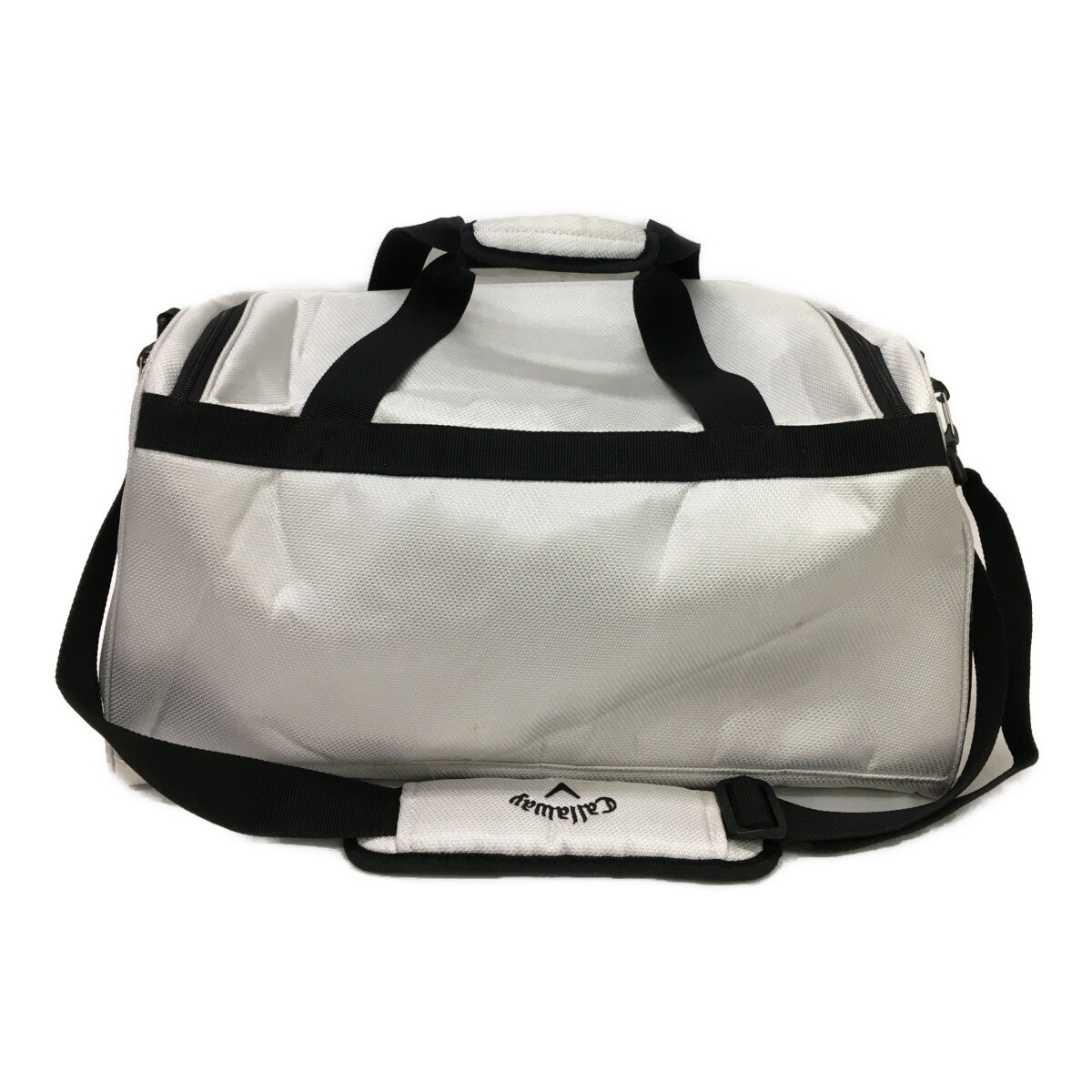 中古 キャロウェイ Callaway ボストンバッグ ホワイト 白