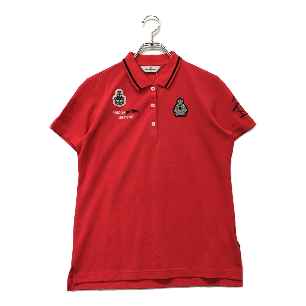 【スーパーセール】 マンシングウェア レディース 中古 Munsing 半袖ポロシャツ wear ウエア