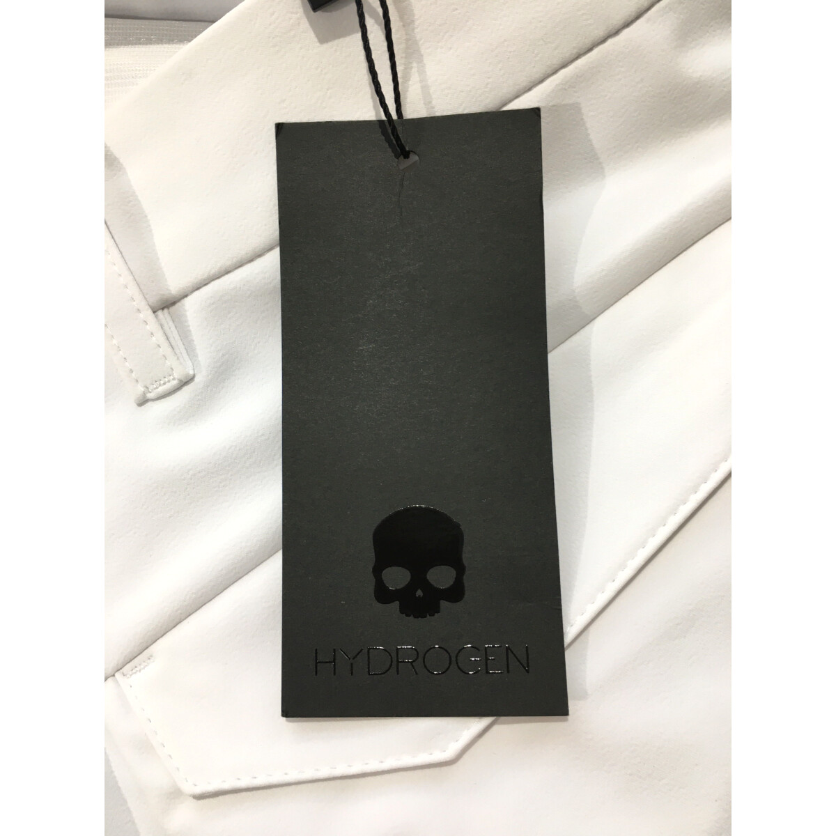 未使用品 メンズ ハイドロゲン HYDROGEN ハーフパンツ M 白