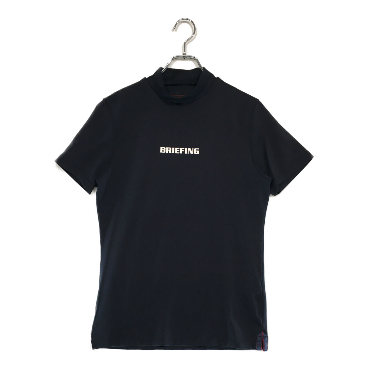 中古 メンズ ブリーフィング BRIEFING 半袖シャツ S 紺 ネイビー