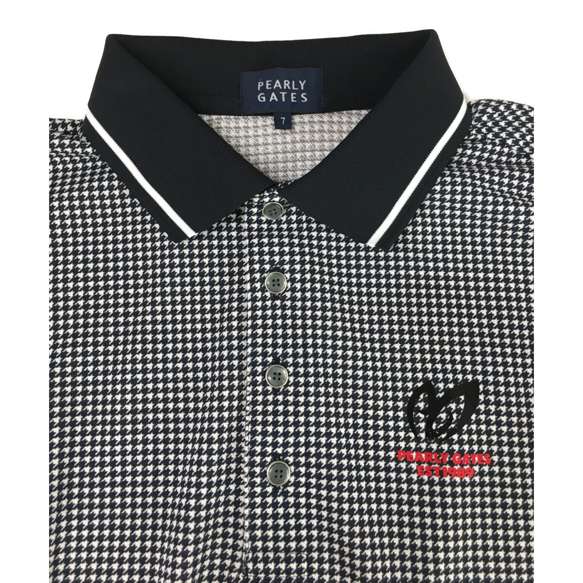 中古 メンズ パーリーゲイツ PEARLY GATES 半袖ポロシャツ 7(XXL