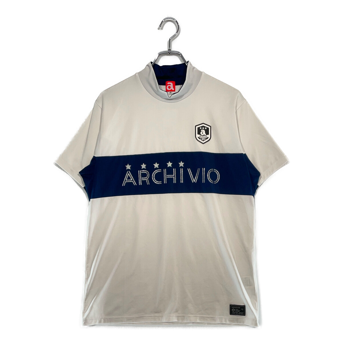 中古 メンズ アルチビオ archivio 半袖シャツ 46(M) 黒 ブラック