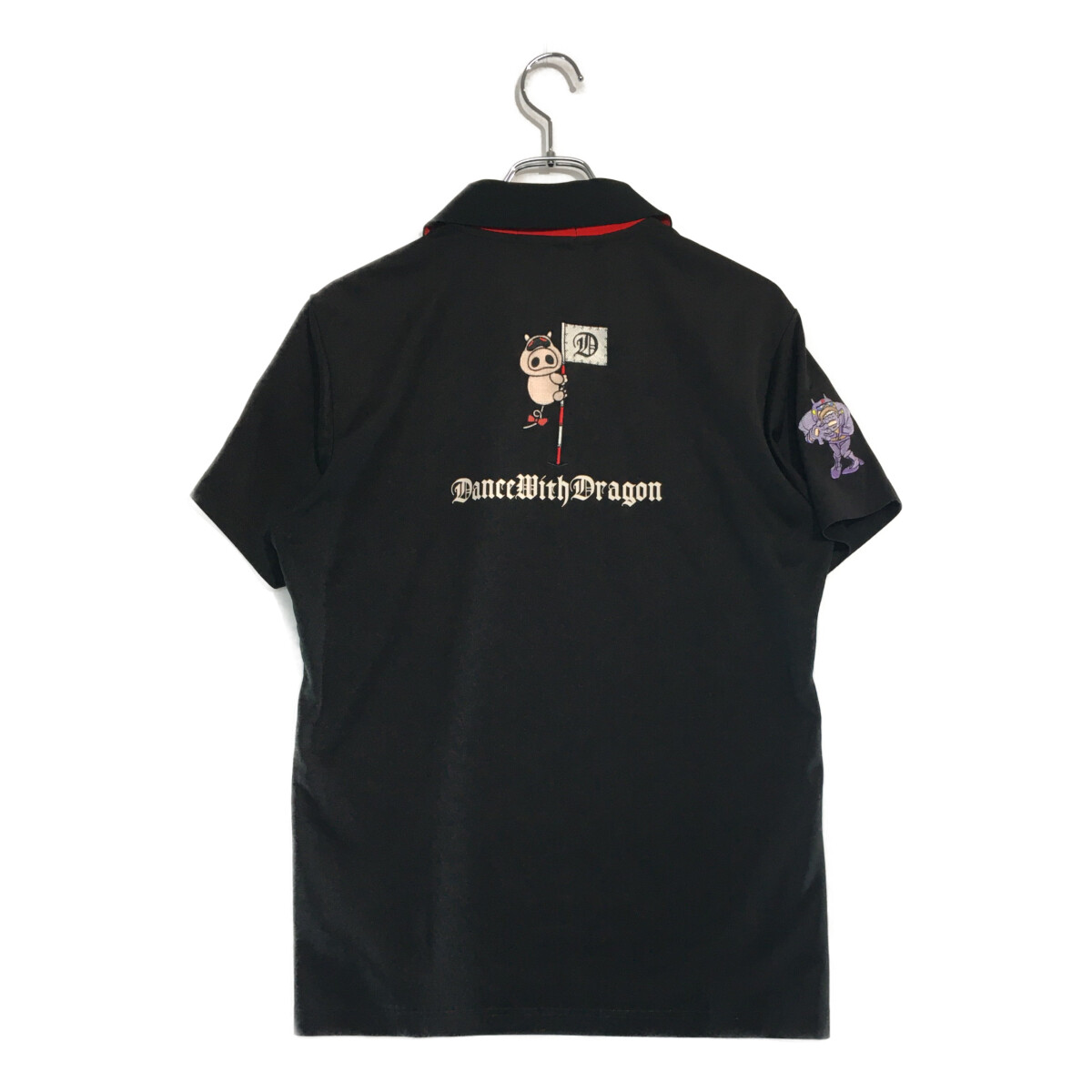 OUTLET SALE- 訳あり品など大放出 DANCE ダンスウィズドラゴン メンズ 中古 WITH 半袖 DRAGON メンズウェア