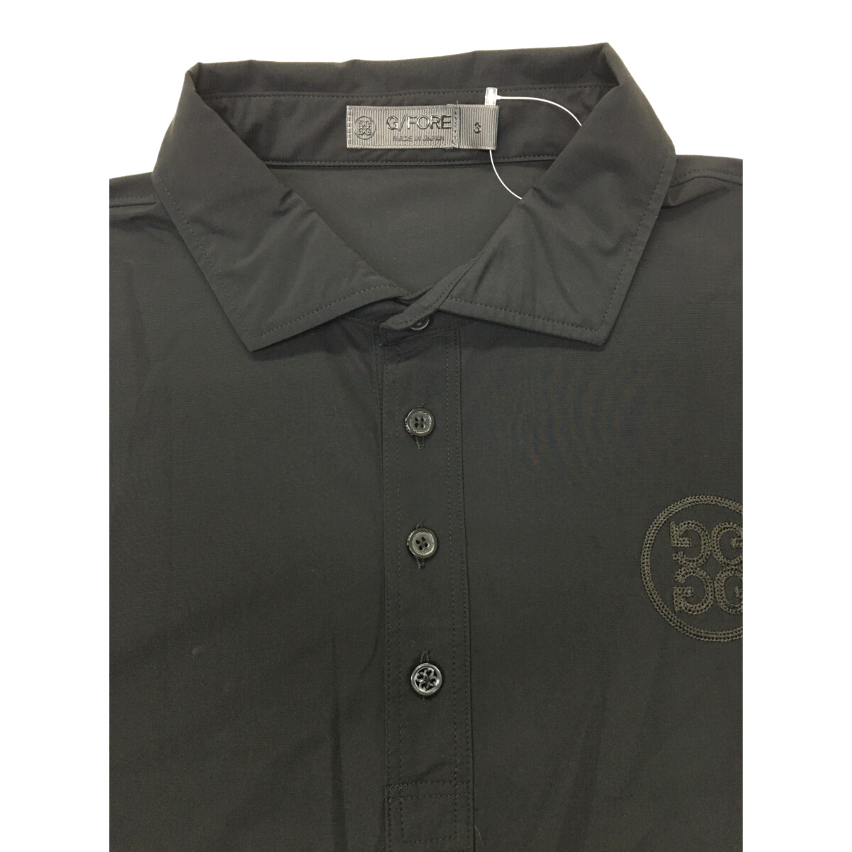 中古 メンズ ジーフォア G/FORE 半袖ポロシャツ 3(LL) 黒