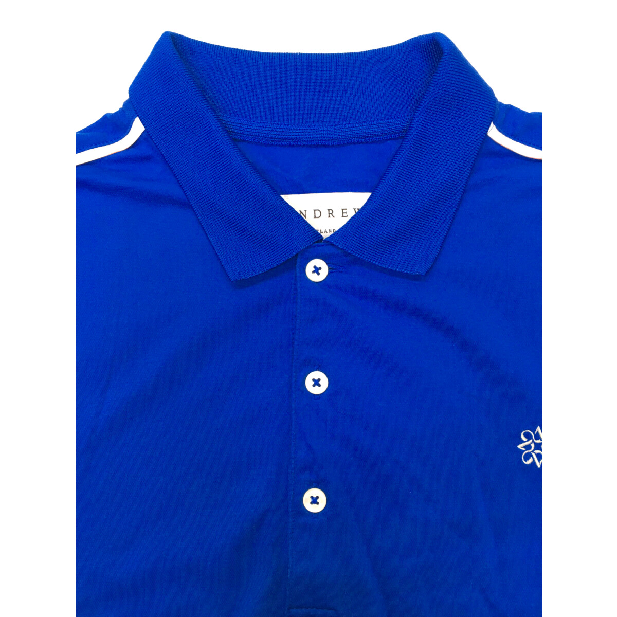 St.Andrews - coco 中古 セントアンドリュース StANDREWS メンズ 半袖ポロシャツ M 青緑 ブルー系 織り柄 2023年モデル St.Andrews - coco 中古 セントアンドリュース StANDREWS メンズ