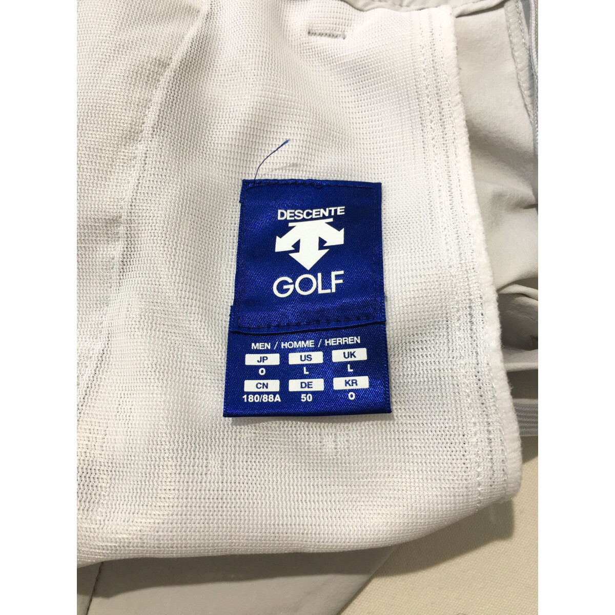 coco 中古 デサントゴルフ DESCENTE GOLF メンズ ハーフパンツ S グレー シンプル 中古 メンズ デサントゴルフ DESCENTE GOLF ハーフパンツ O 薄