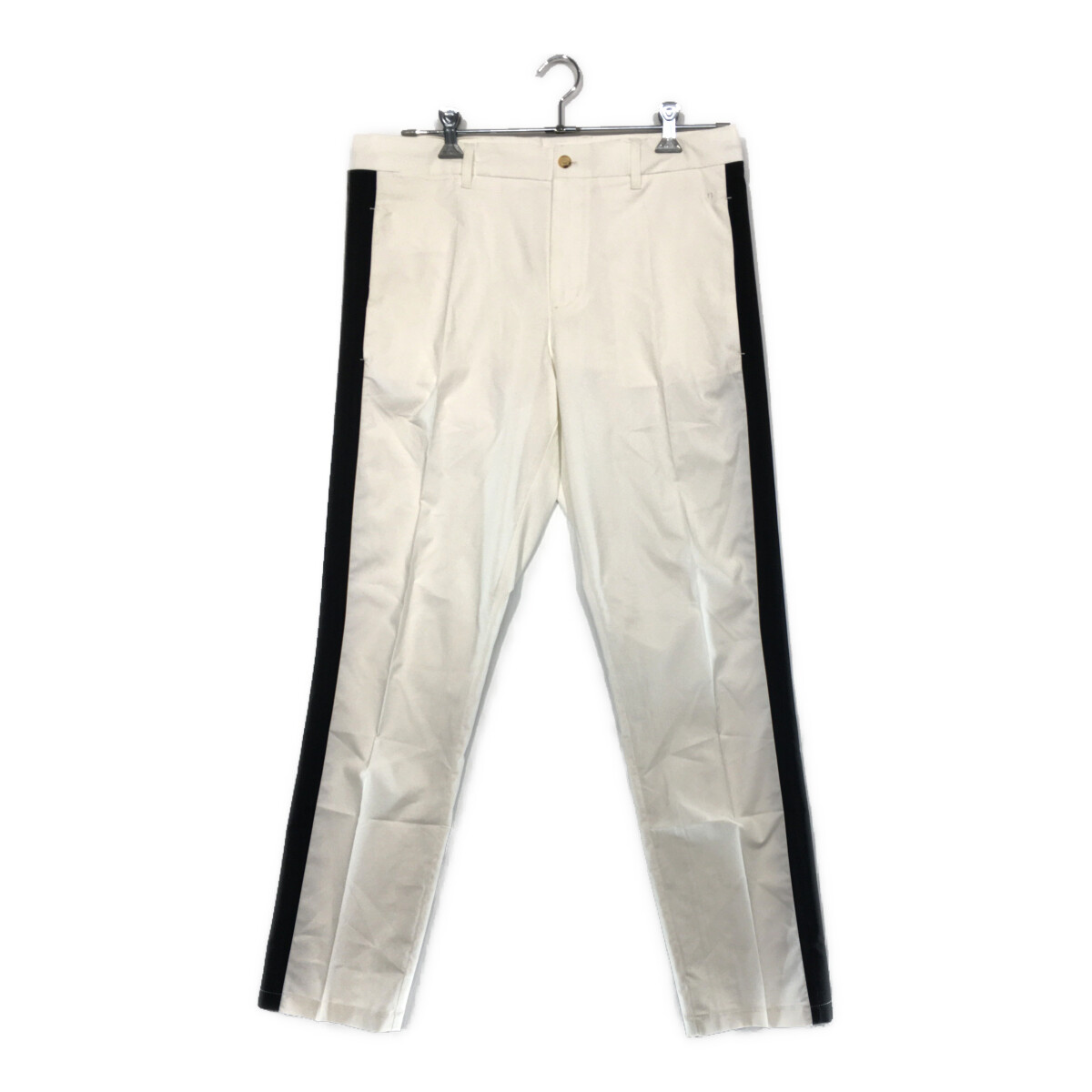 未使用　ジェイリンドバーグ　ロングパンツ　w32 J.LINDEBERG - 【美品】ジェイリンドバーグ パンツ 黒 サイド