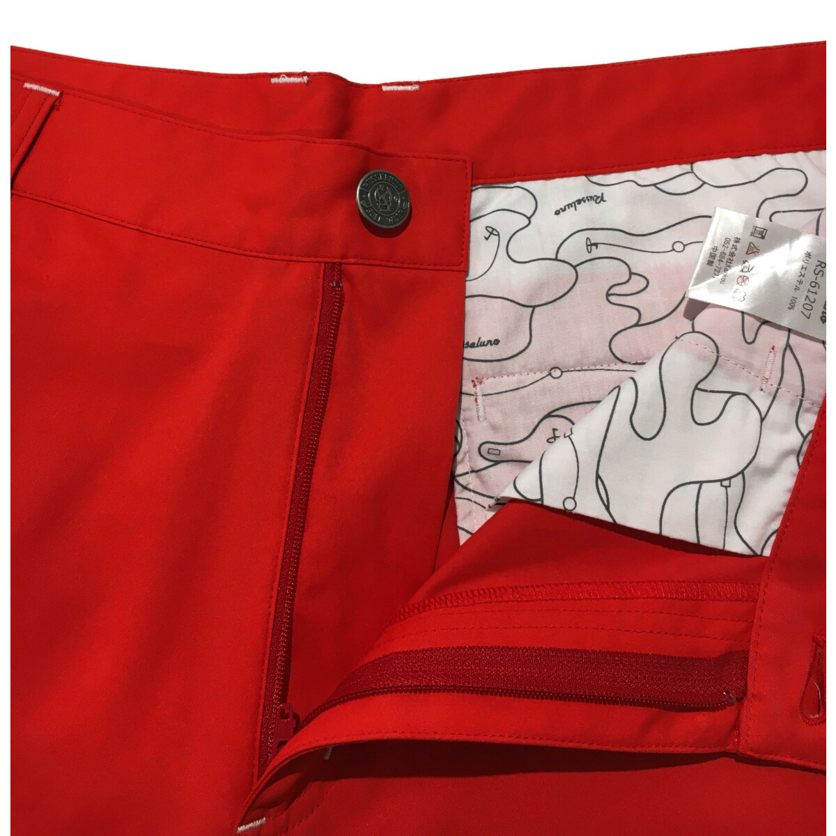 中古 メンズ ラッセルノ RUSSELUNO ハーフパンツ 6(LL) 赤