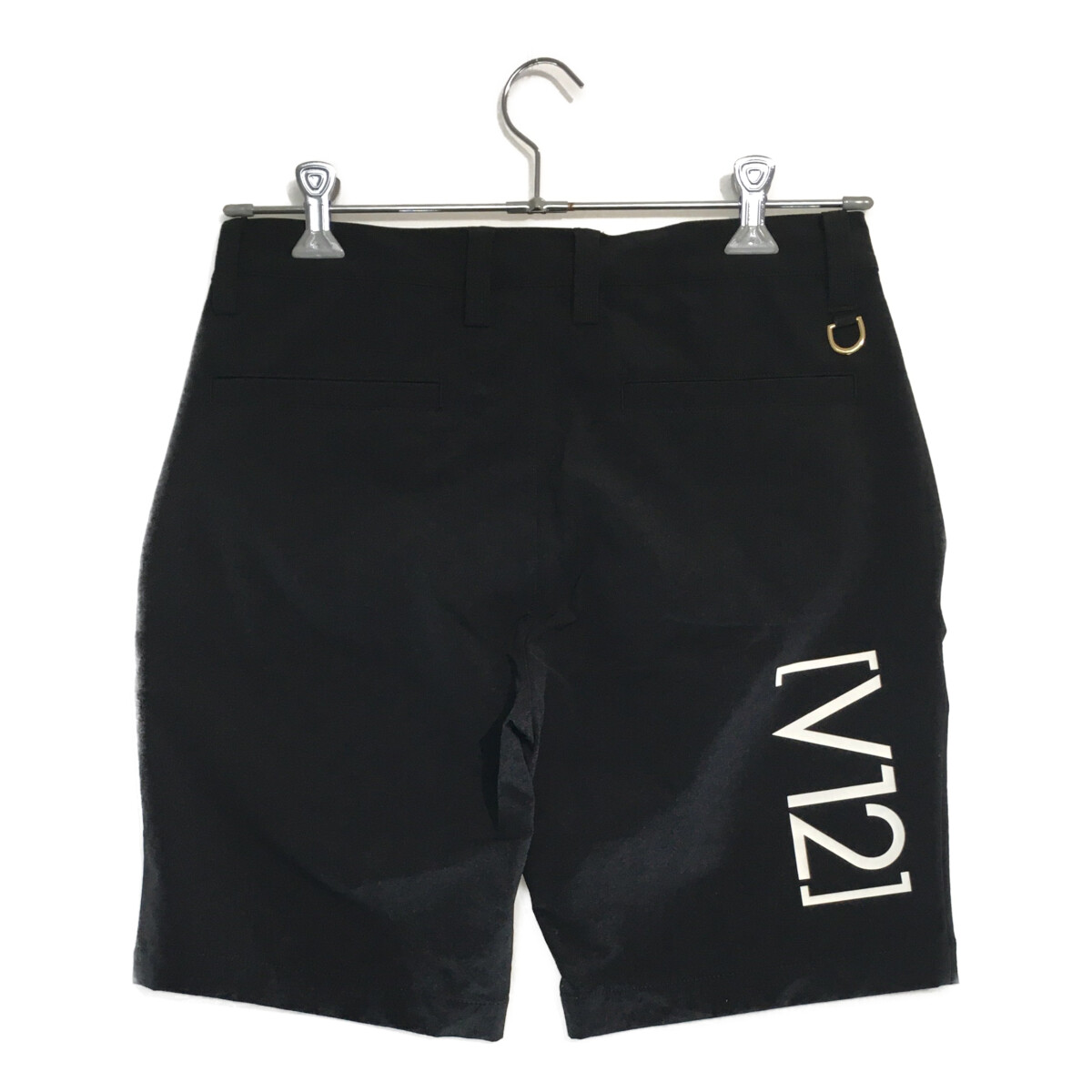 中古 メンズ ヴィ・トゥエルヴ V12 ハーフパンツ M 黒 ブラック