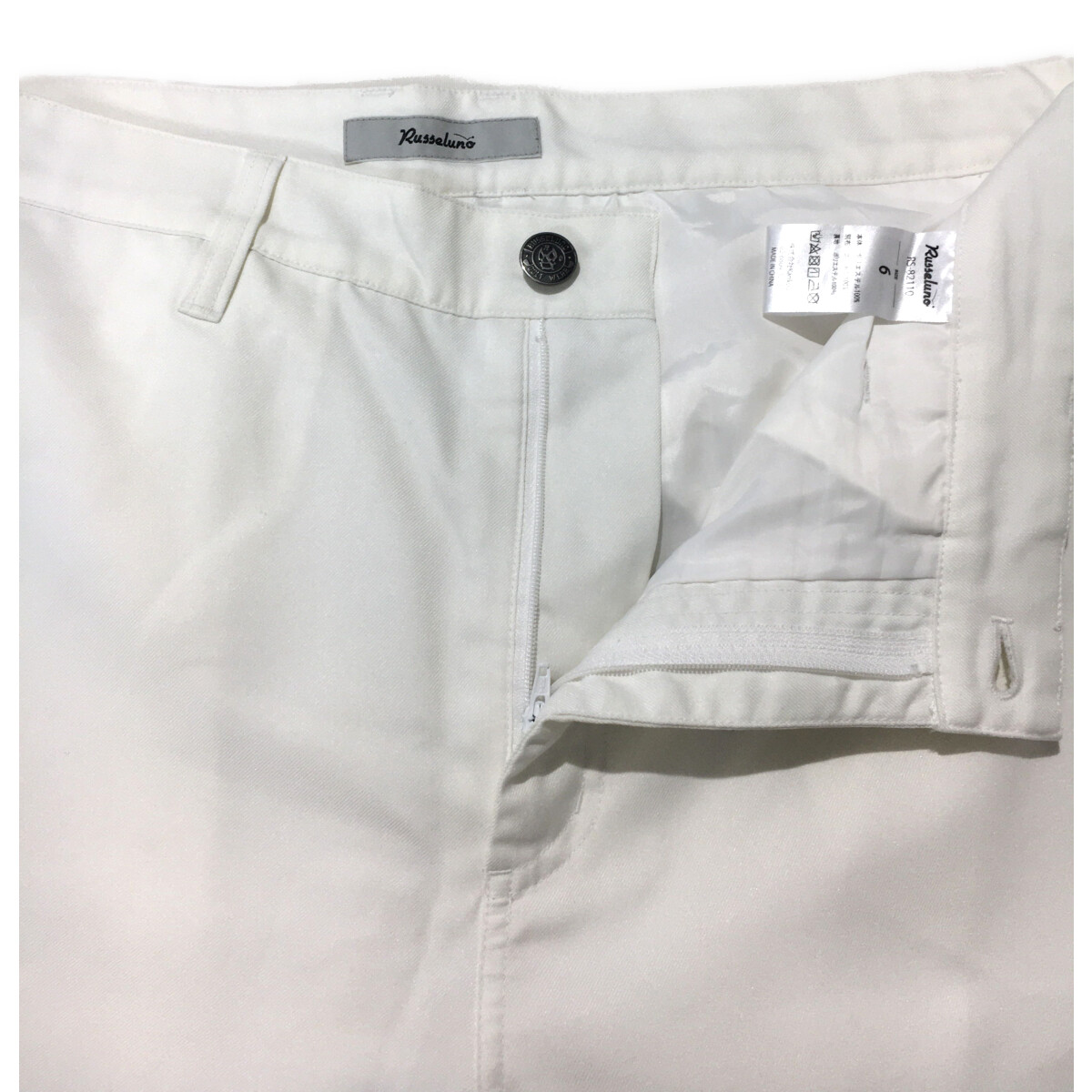 中古 メンズ ラッセルノ RUSSELUNO パンツ 6(LL) 白 ホワイト