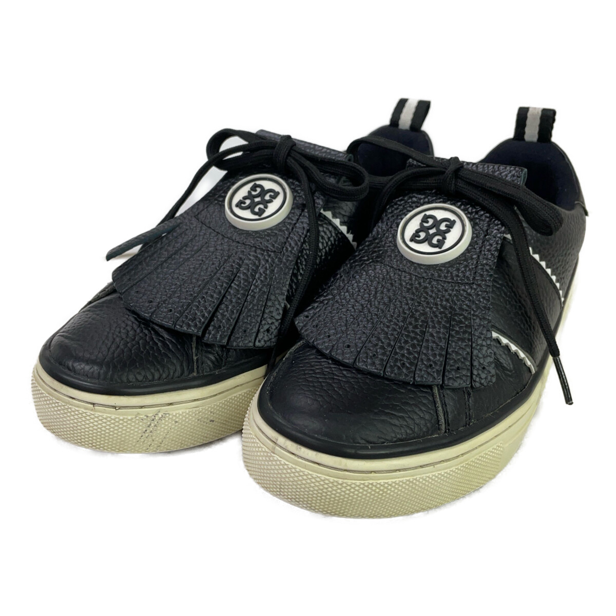 中古 ジーフォア G/FORE ゴルフシューズ 23.5 ブラック 黒