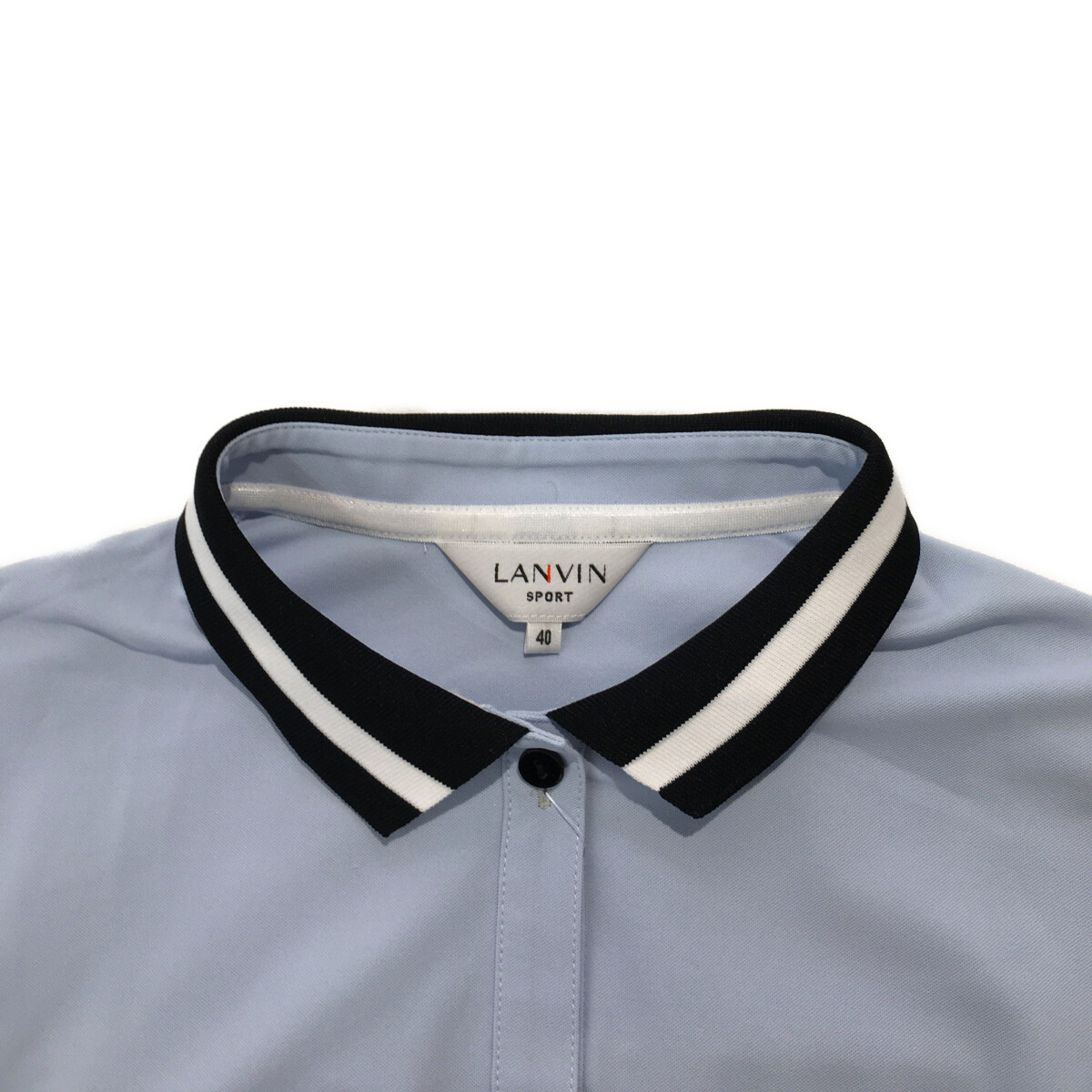 中古 レディース ランバンスポール LANVIN SPORT 半袖ポロシャツ
