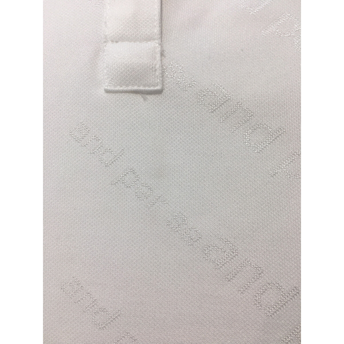 中古 レディース アンパスィ and per se 半袖ポロシャツ L 白