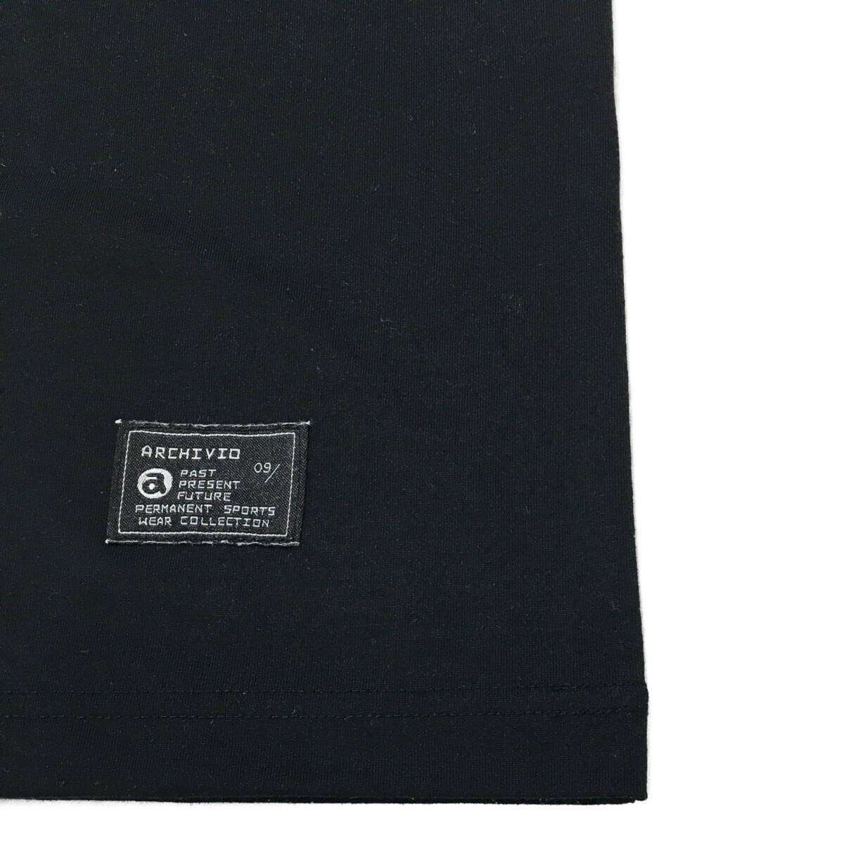 archivio - coco 中古 アルチビオ archivio メンズ 半袖シャツ 46(M) 黒 ブラック モックネック ビッグロゴ 中古 メンズ アルチビオ archivio 半袖シャツ 46(M) 黒 ブラック