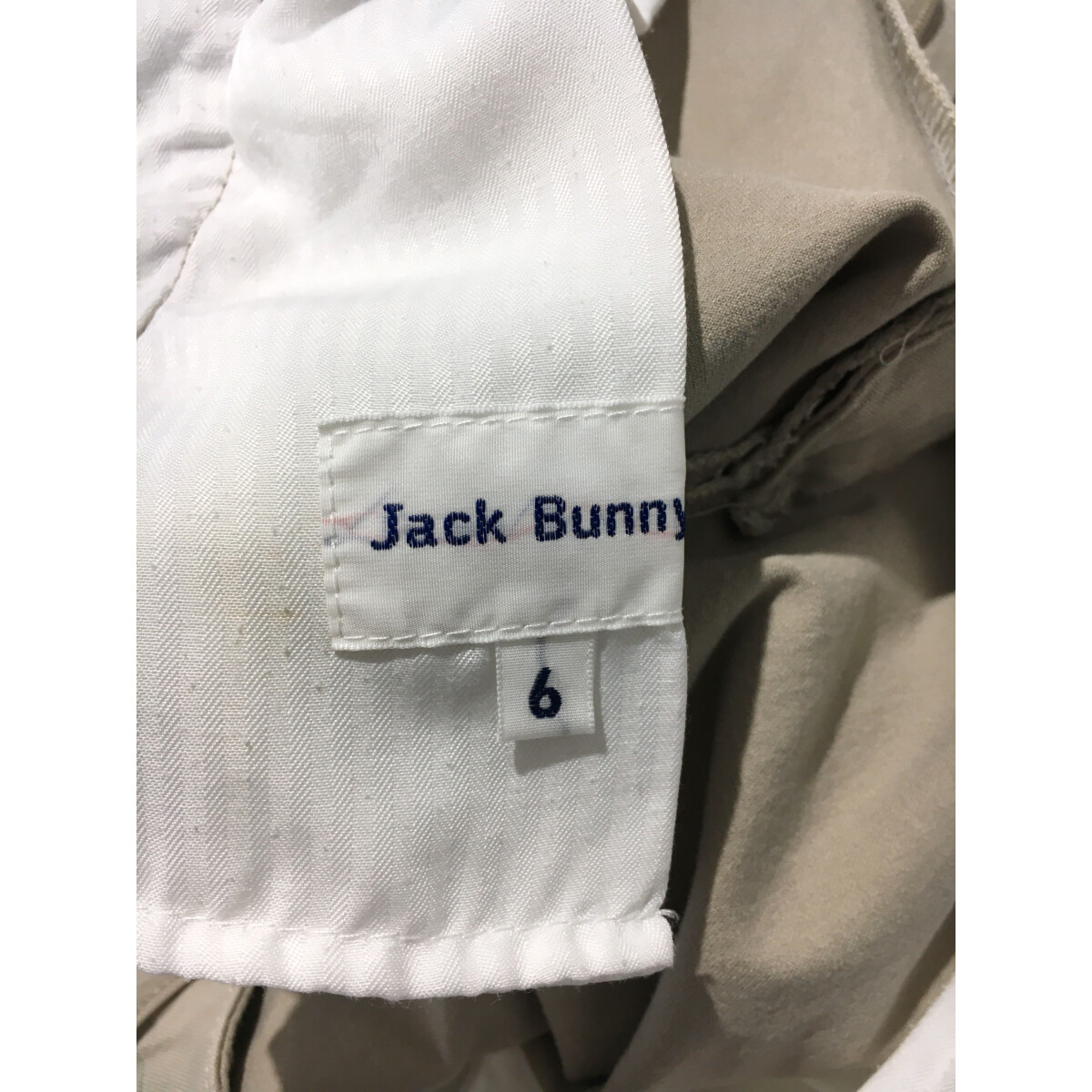 JACK BUNNY!! - coco 中古 ジャックバニー Jack Bunny!! メンズ パンツ 6(LL) ベージュ シンプル 裏微起毛 coco 中古 ジャックバニー Jack Bunny!! メンズ パンツ 6(LL