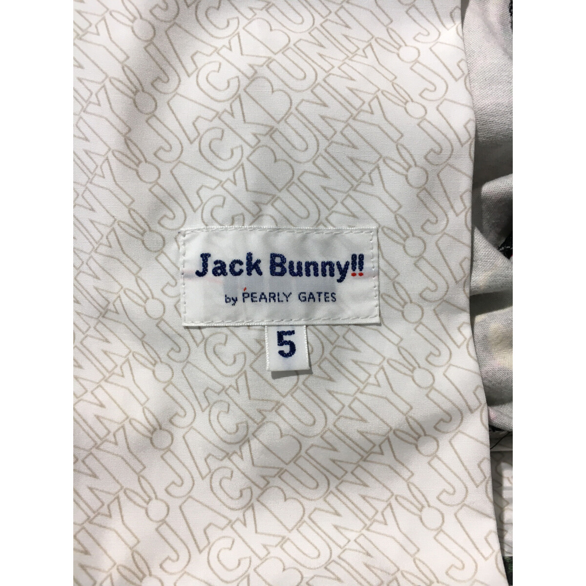 JACK BUNNY!! - coco 中古 ジャックバニー Jack Bunny!! メンズ ハーフパンツ 5(L) ベージュ系 ロゴプリント 中古 メンズ ジャックバニー Jack Bunny!! ハーフパンツ 5(L