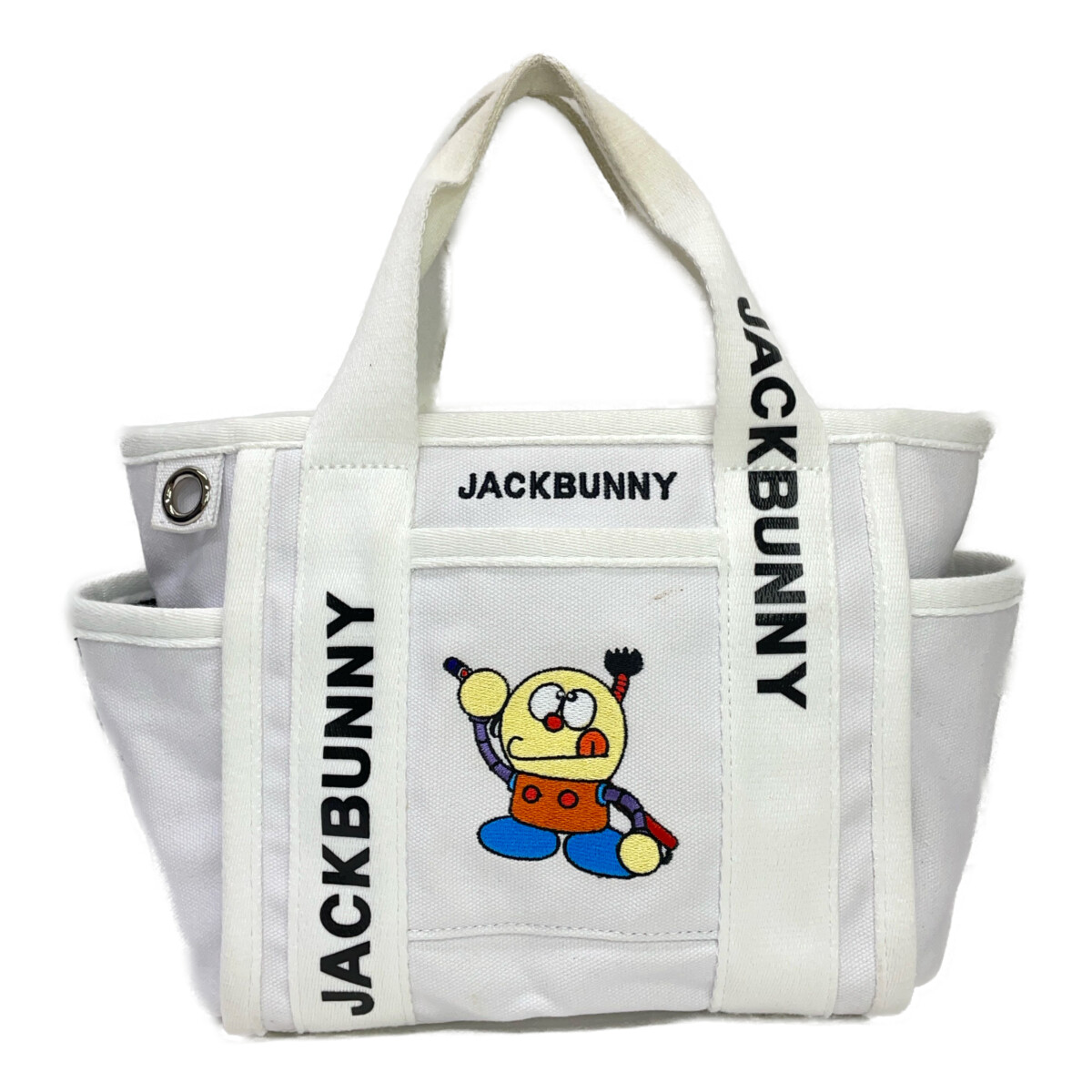 中古 ジャックバニー Jack Bunny!! カートバッグ 白 ホワイト