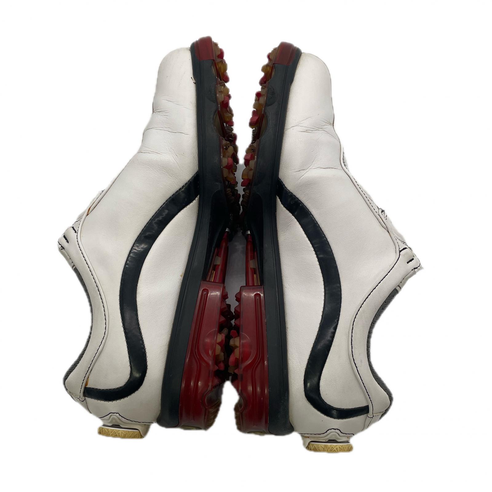 中古 フットジョイ FootJoy ゴルフシューズ 24.5 ホワイト