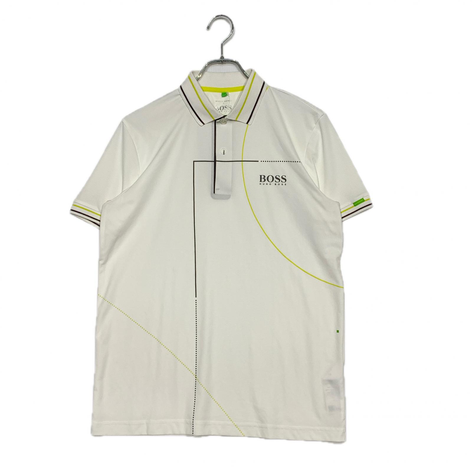 【新品】HUGO BOSS ヒューゴボス 半袖 ポロシャツ ホワイト 白 XL HUGO BOSS ヒューゴボス ポロシャツ 50506193 メンズ 半袖