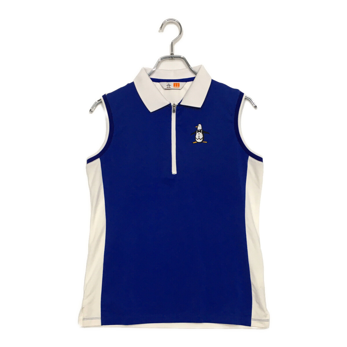 Munsingwear - coco 中古 マンシングウェア Munsing wear レディース ダウンベスト M 青 ブルー シンプル 防寒 中古 レディース マンシングウェア Munsing wear ダウンベスト M