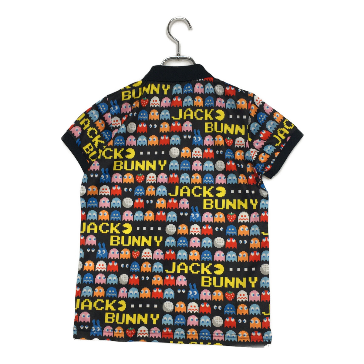パックマン 1 サイズ M ポロシャツ ジャックバニー ゴルフ レディースウェア 中古 レディース ジャックバニー Jack Bunny!! 半袖ポロシャツ 1