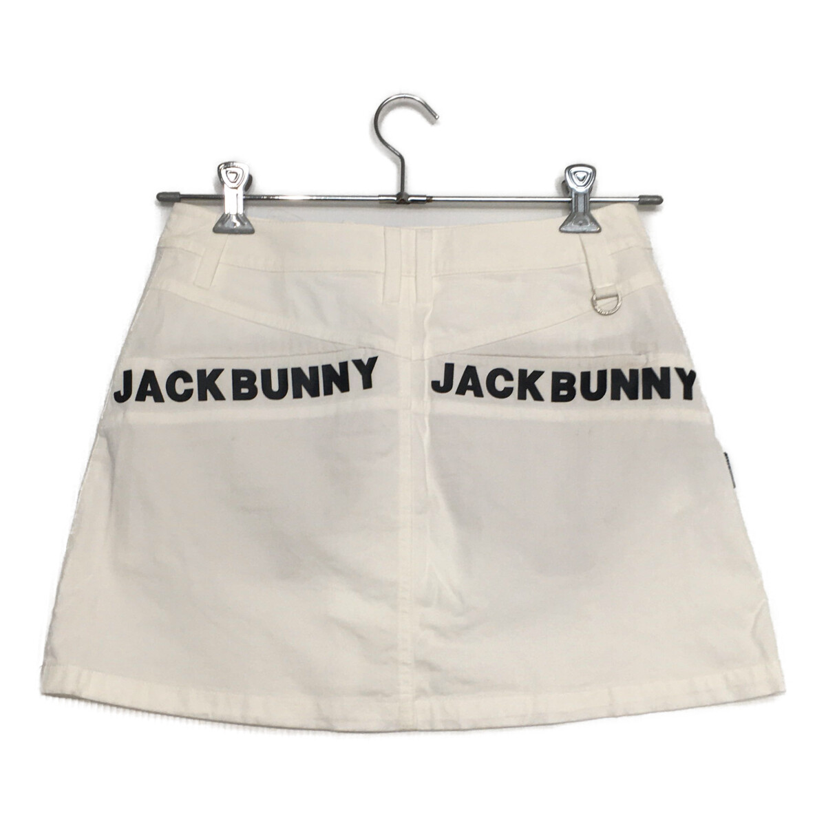 ⭐️新品未使用⭐️JACKBUNNYホワイト ビッグロゴ 6(着丈66.5身幅59) レインワンピース (LADIES) | Jack Bunny!!（ジャックバニー