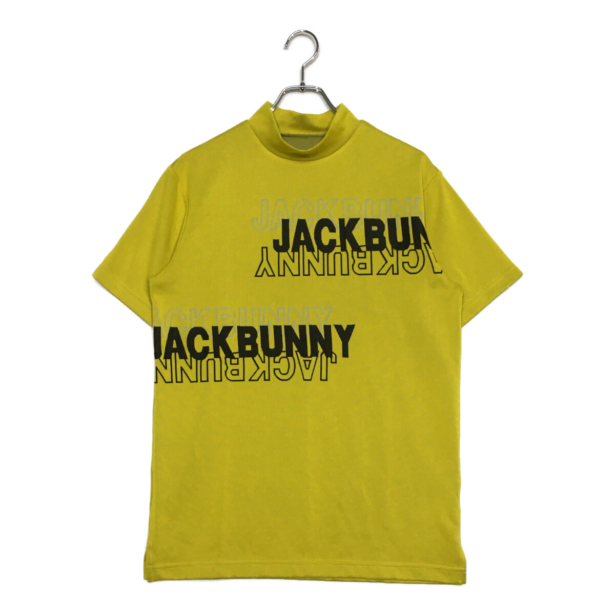 Jack Bunny!! ゴルフウェア　半袖モックネックシャツ　サイズ5 新品正規品 ジャックバニー パーリーゲイツ サイズ5 モック