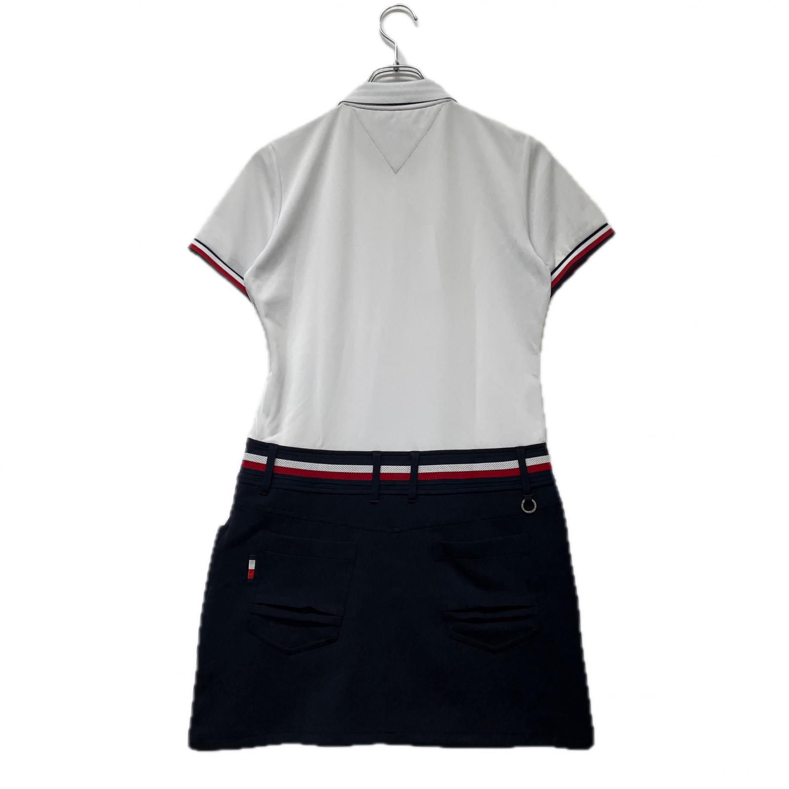トミーヒルフィガー ゴルフウェアホワイト×ネイビー ソックスバイザー付 トミー ヒルフィガー ゴルフ (Tommy Hilfiger Golf) | トミー