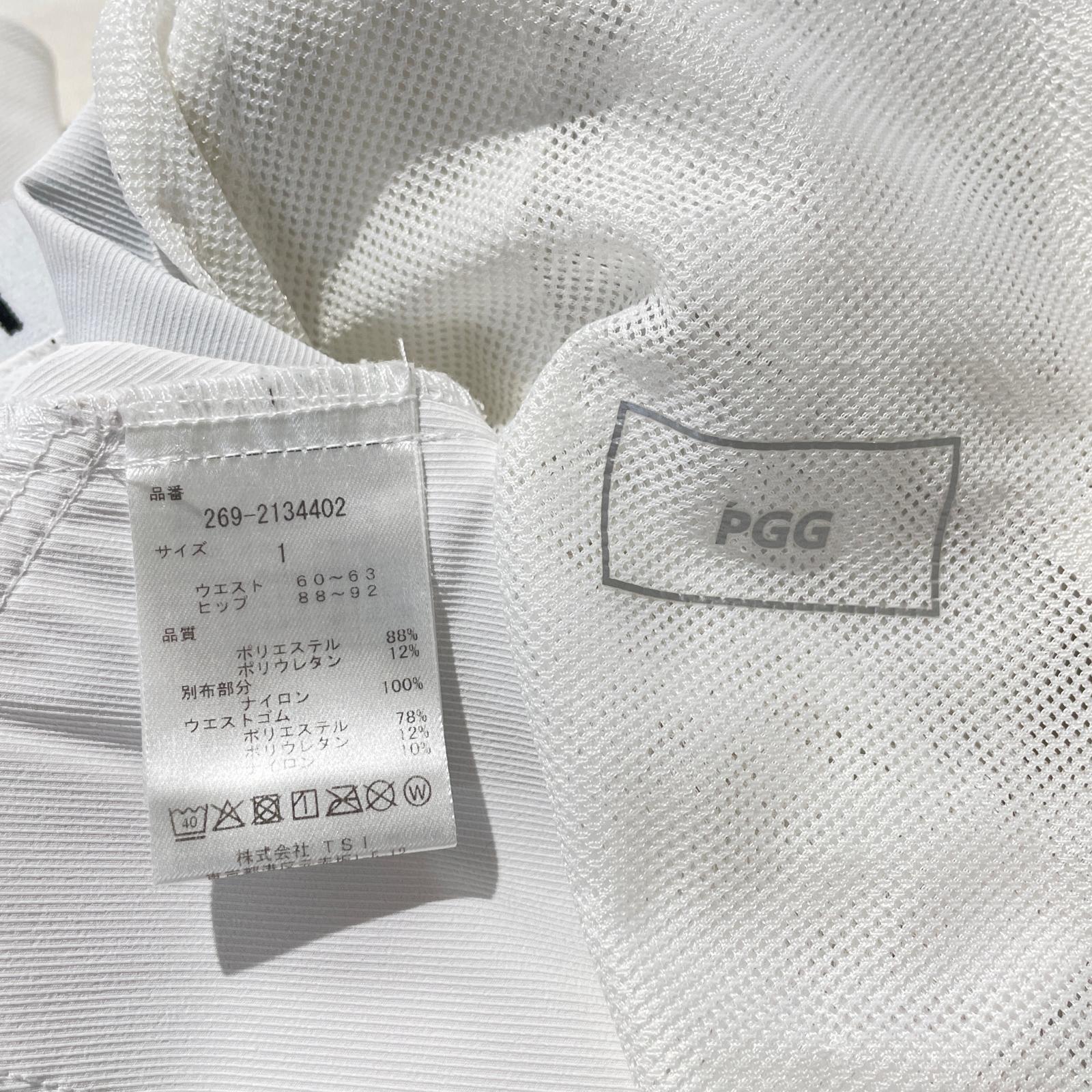 中古 レディース ピージージー PGG スカート 1(M) 白 ホワイト