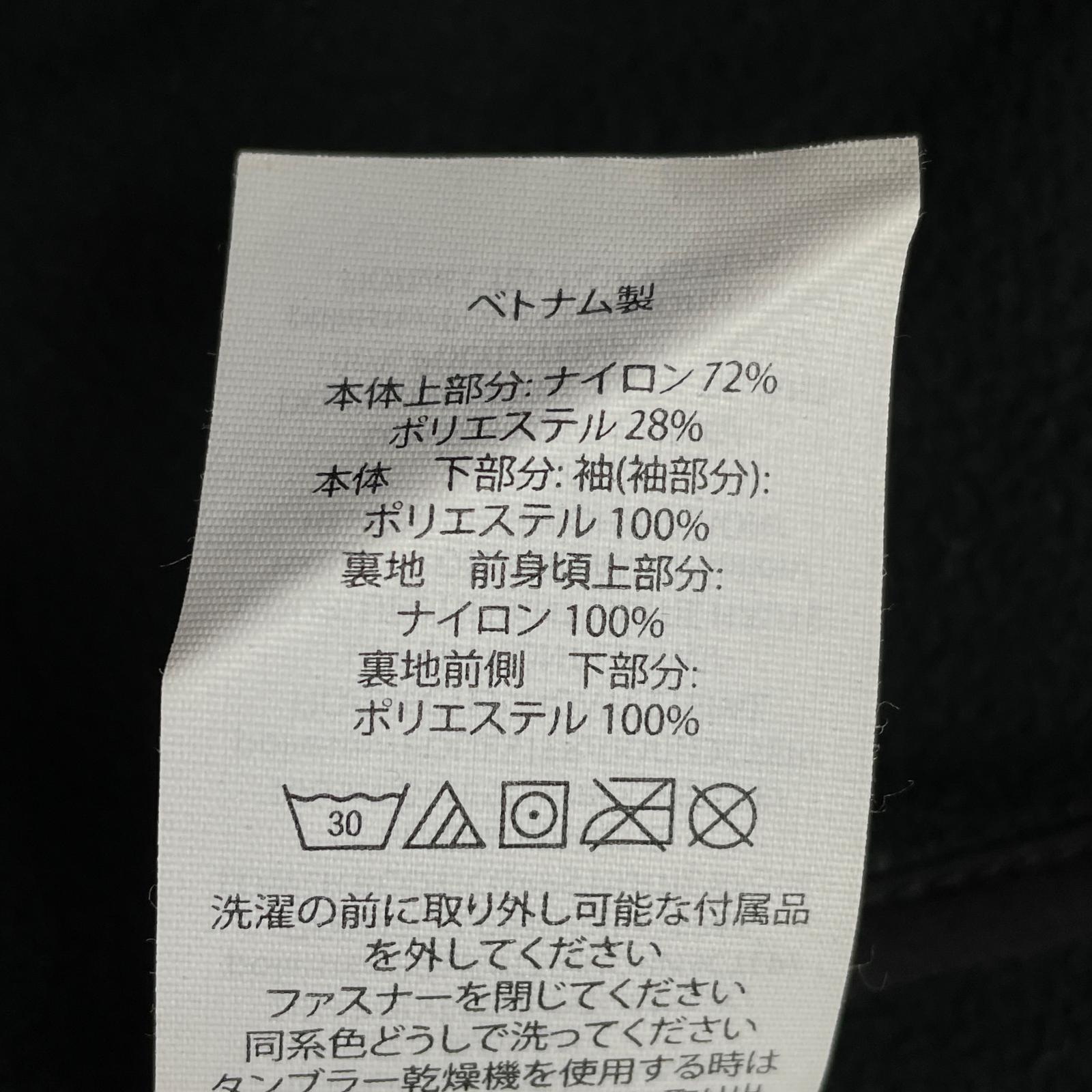PEARLY GATES ジャケット&ベスト　表裏着用可能ブラック/レッド PEARLY GATESジャケットベスト 表裏着用可能ブラック/レッド袖