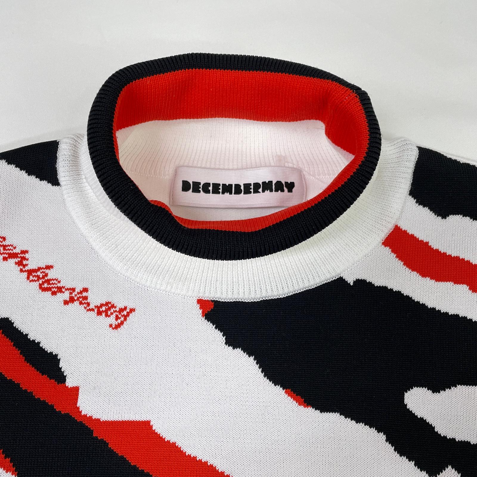 中古 メンズ ディセンバーメイ DECEMBERMAY セーター M 白系
